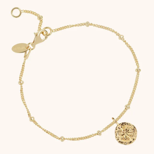 Muru Jewellery Guiding Star rannekoru kulta tähti