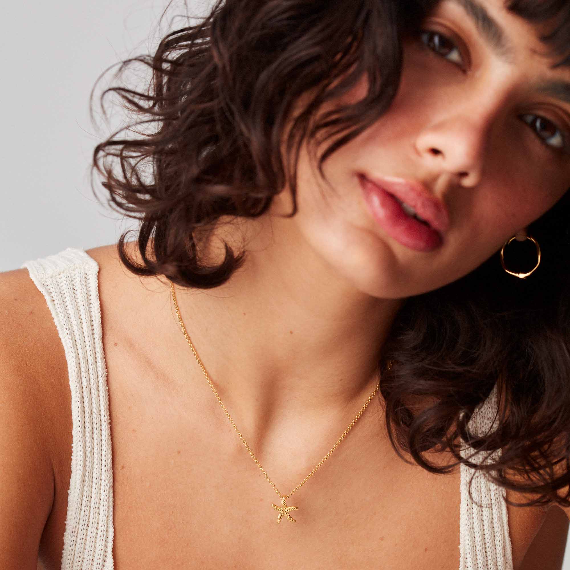 Muru Jewellery Starfish kaulakoru kulta meritähdellä