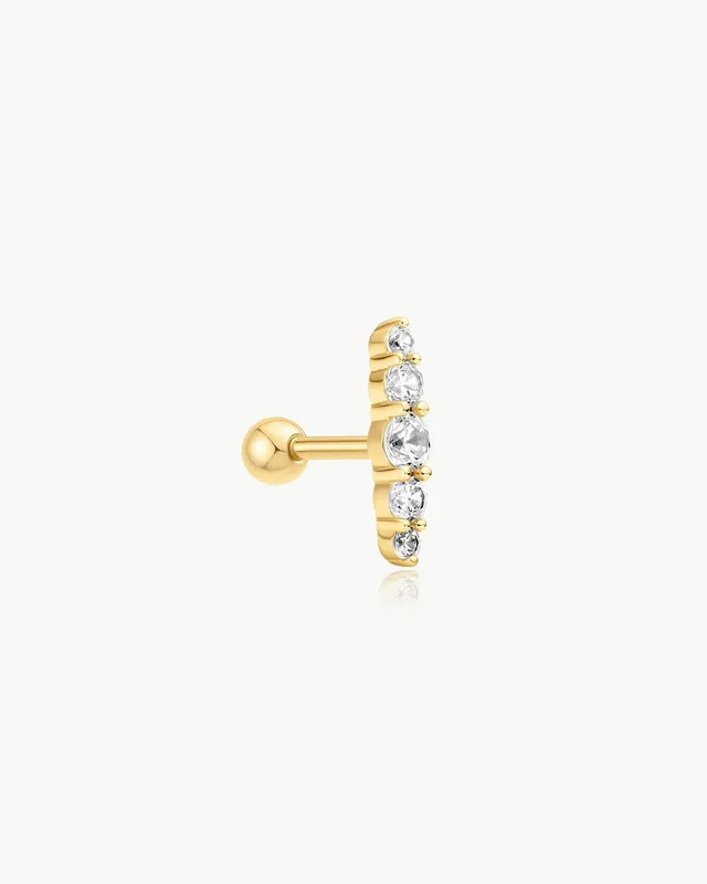 Ania Haie Ear Edit Bar Barbell korvakoru kulta single