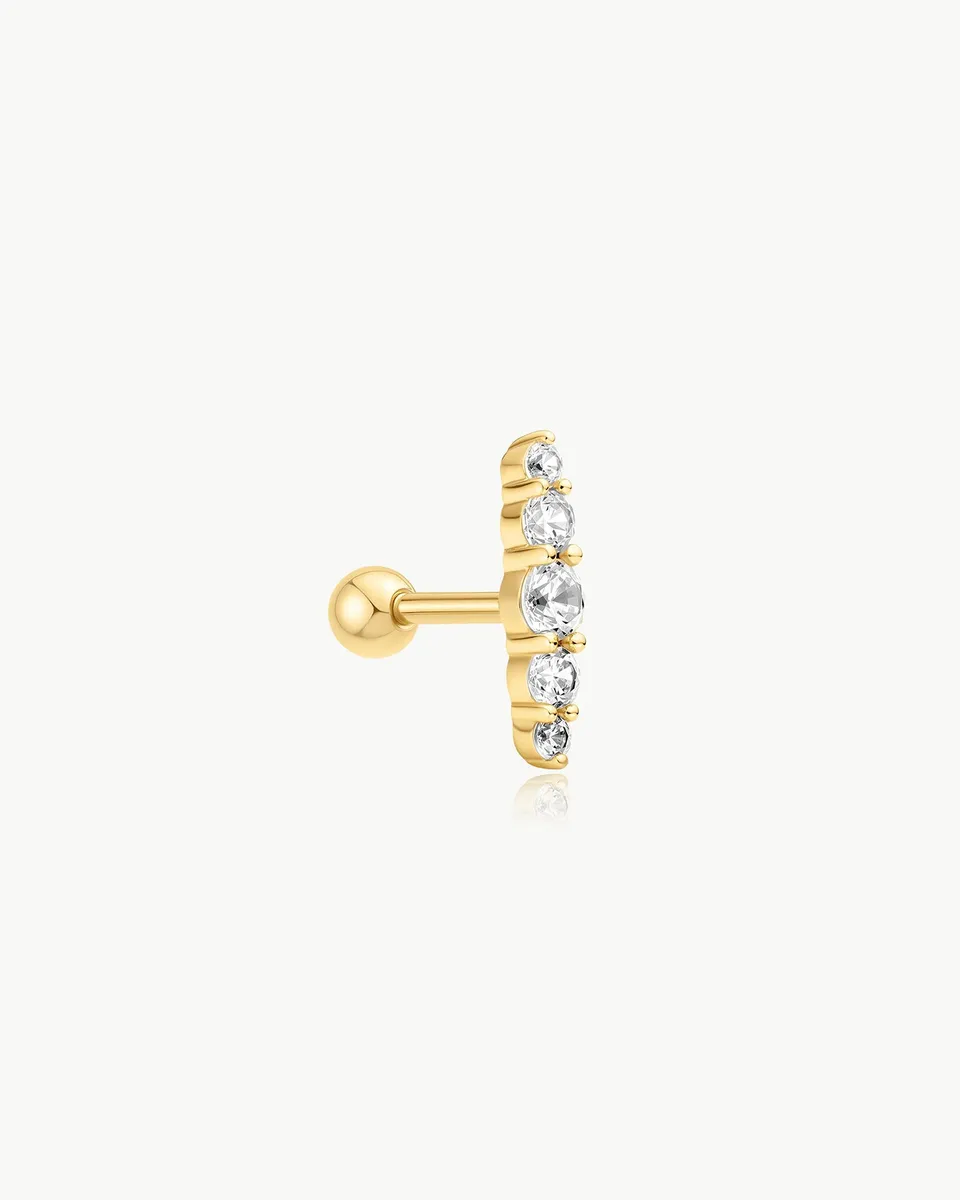 Ania Haie Ear Edit Bar Barbell korvakoru kulta single