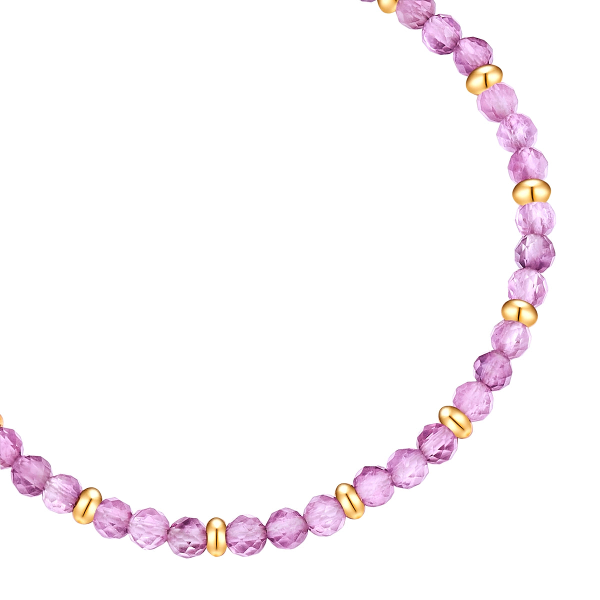 Glanzstücke München Amethyst tekstiilirannekoru lila
