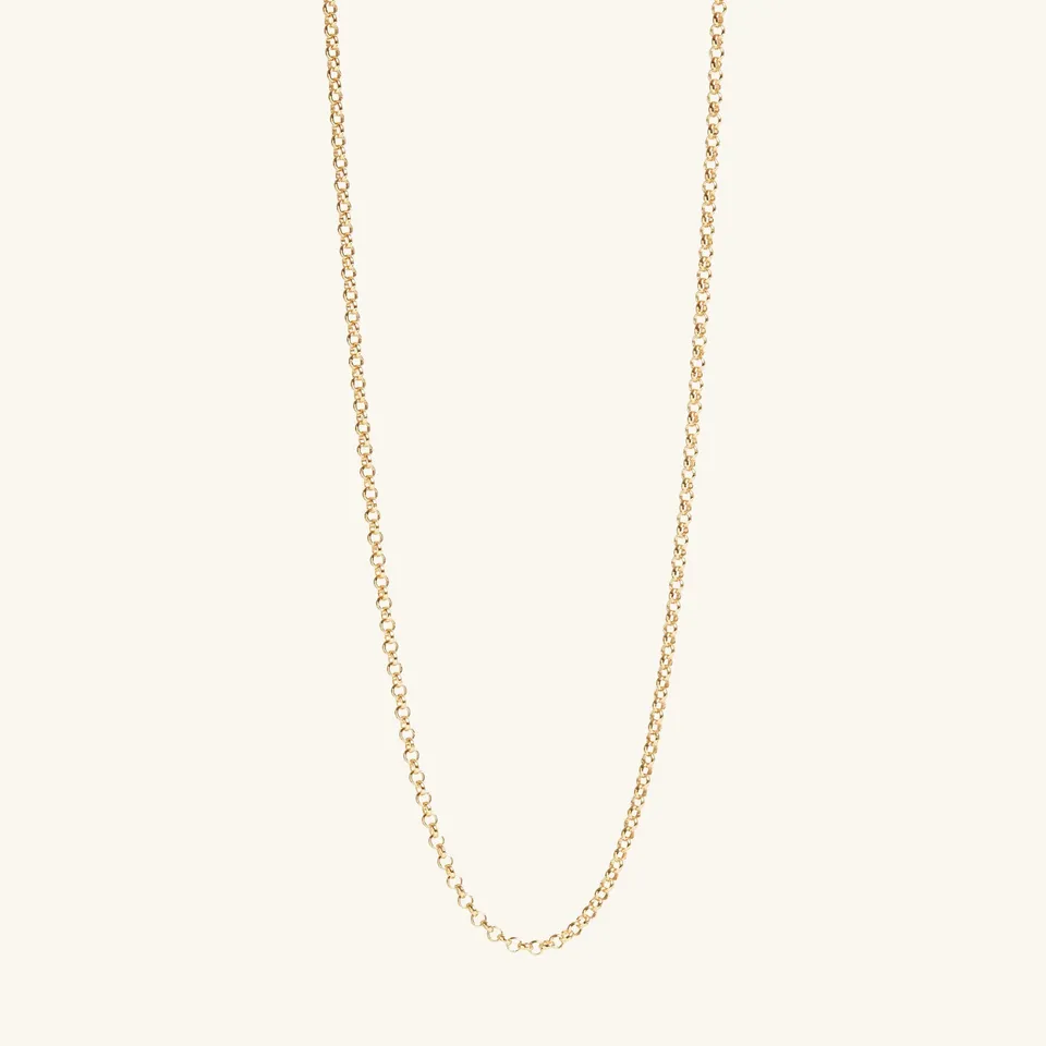 Muru Jewellery Belcher ketjukaulakoru kulta 45cm