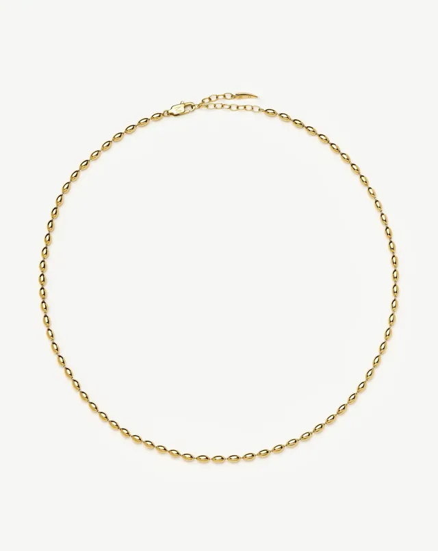 MISSOMA Molten Olive Chain kaulaketju 18ct kulta 45 cm