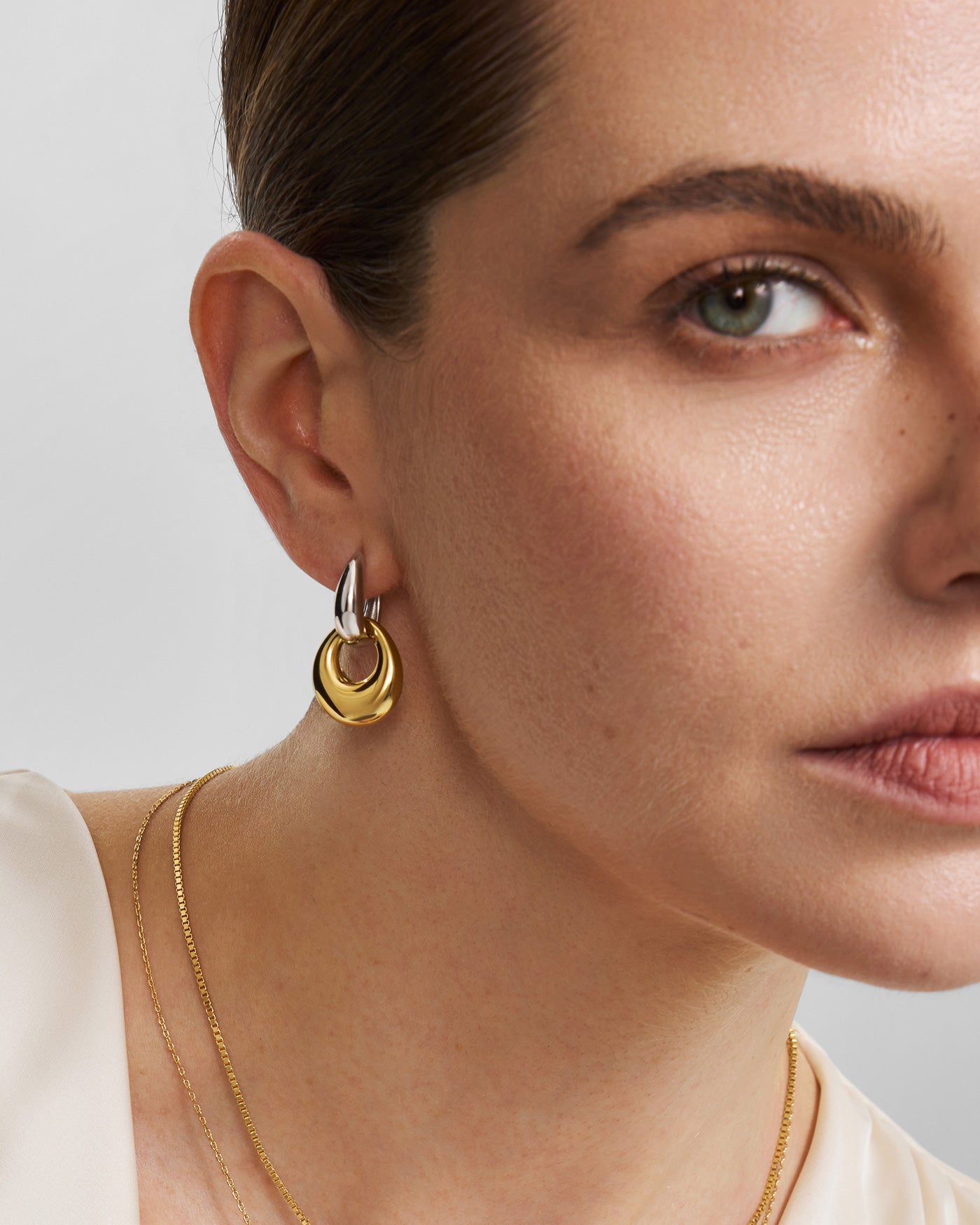 Ania Haie Wanderer Pebble Drop korvakorut kulta