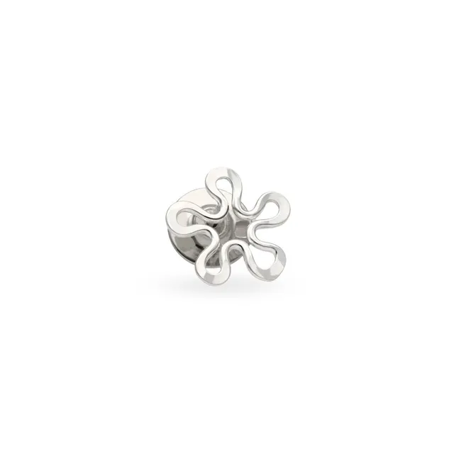 Guldvivan Blomman pinssi-rintaneula hopea 16 mm