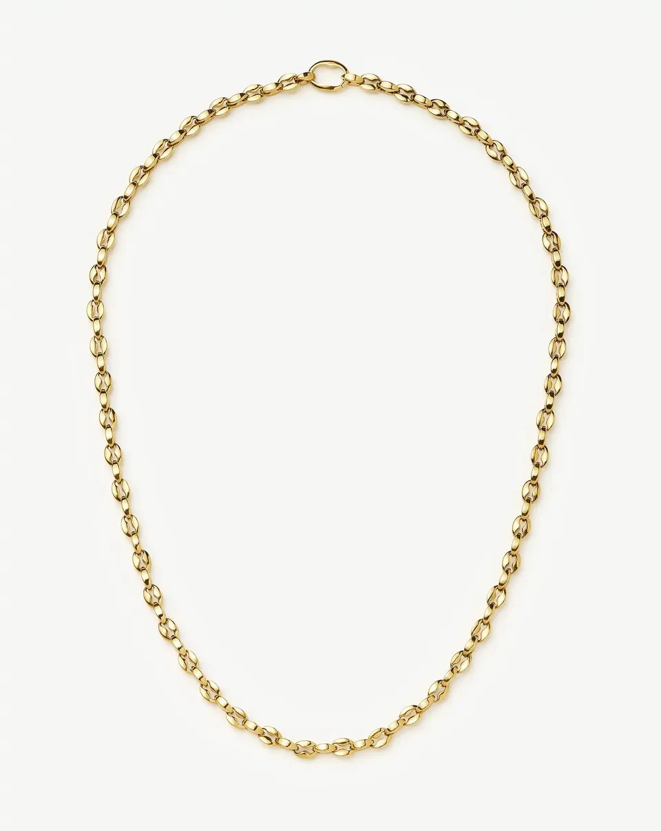 Missoma Mariner Medium Chain kaulakoru 18k kulta 50 cm