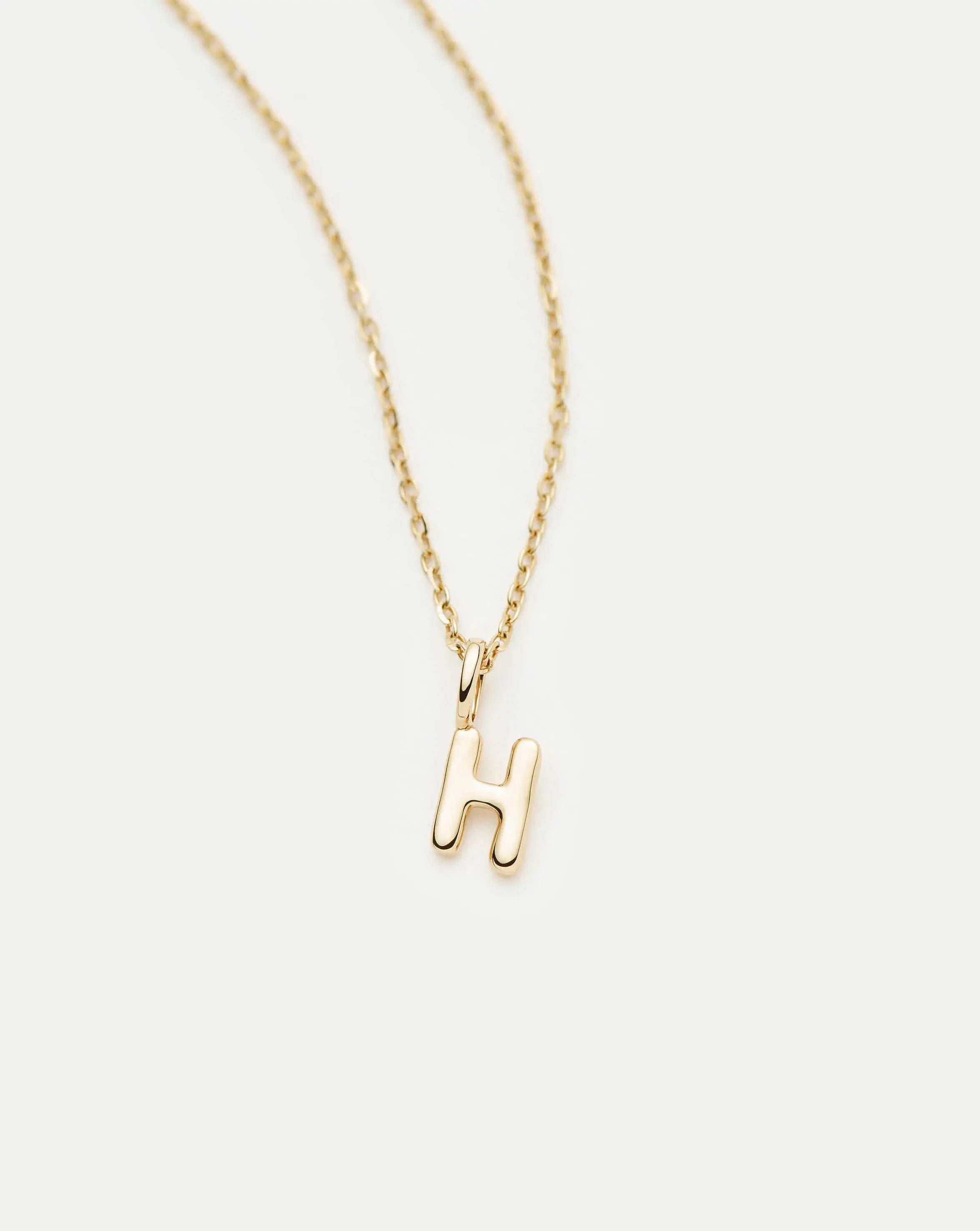 Missoma Initial Mini kaulakoru kulta 14ct H