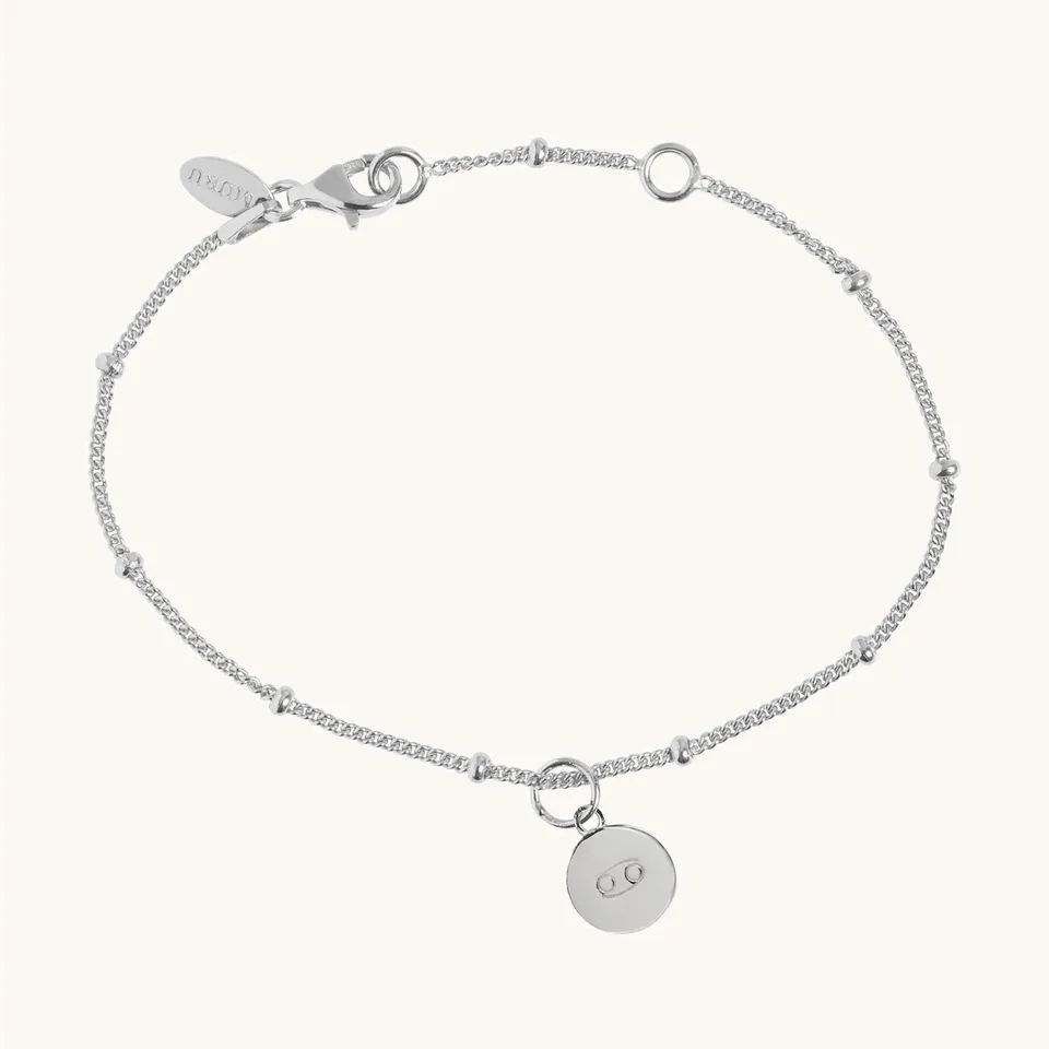 Muru Jewellery Zodiac Bracelet rannekoru hopea horoskooppi