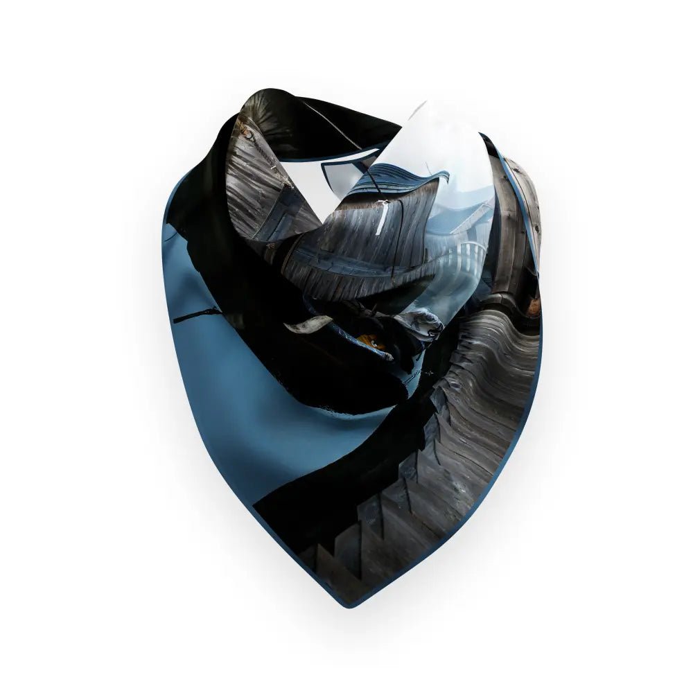 Guldvivan Hemma Hamn huivi silkki 90x90