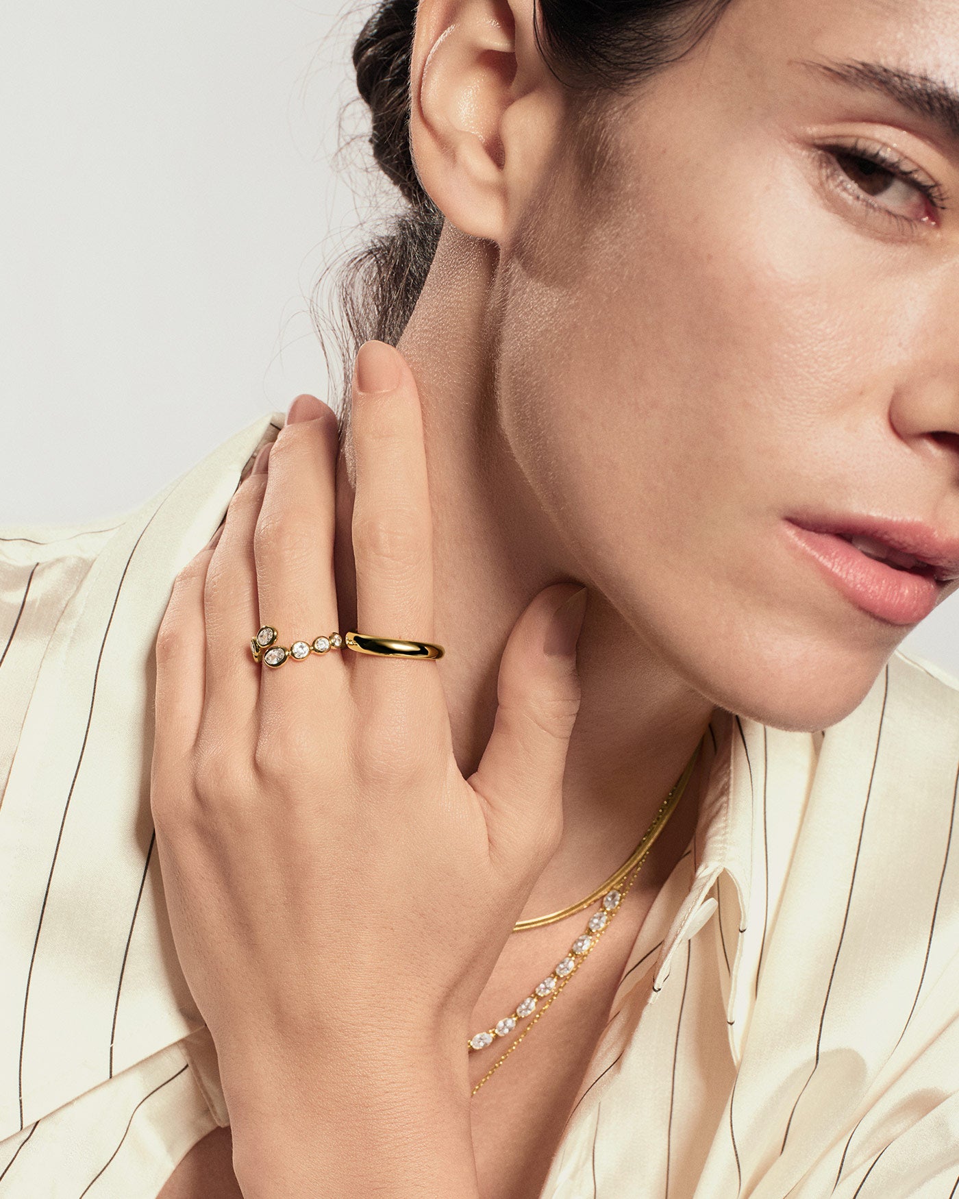 Ania Haie Beaded-rannekoru 14k kulta 165 mm