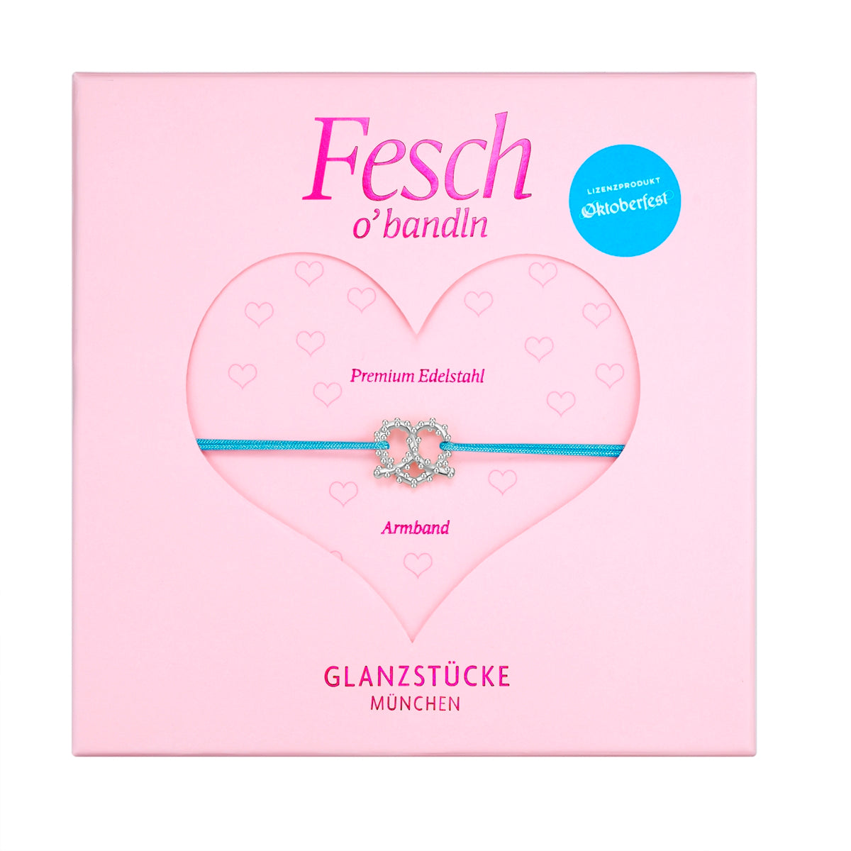Glanzstücke München Wiesn Love rannekoru tekstiili sininen