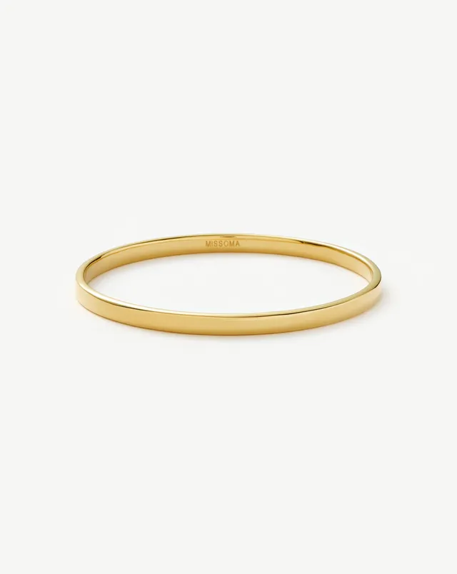 Missoma Classic Round rannerengas kulta S/M 20,1 cm
