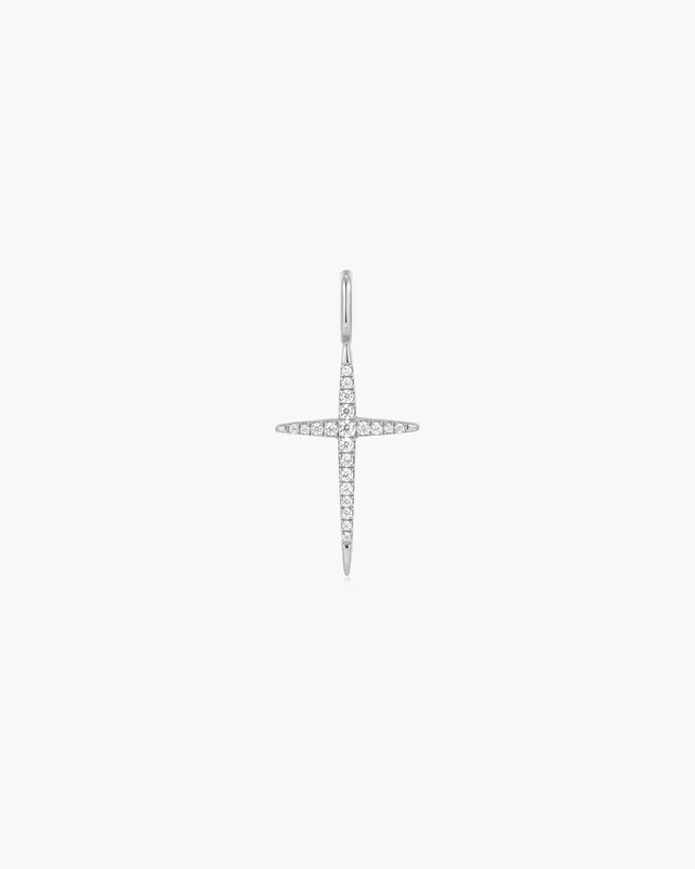 Ania Haie Pop Charms risti-charm hopea