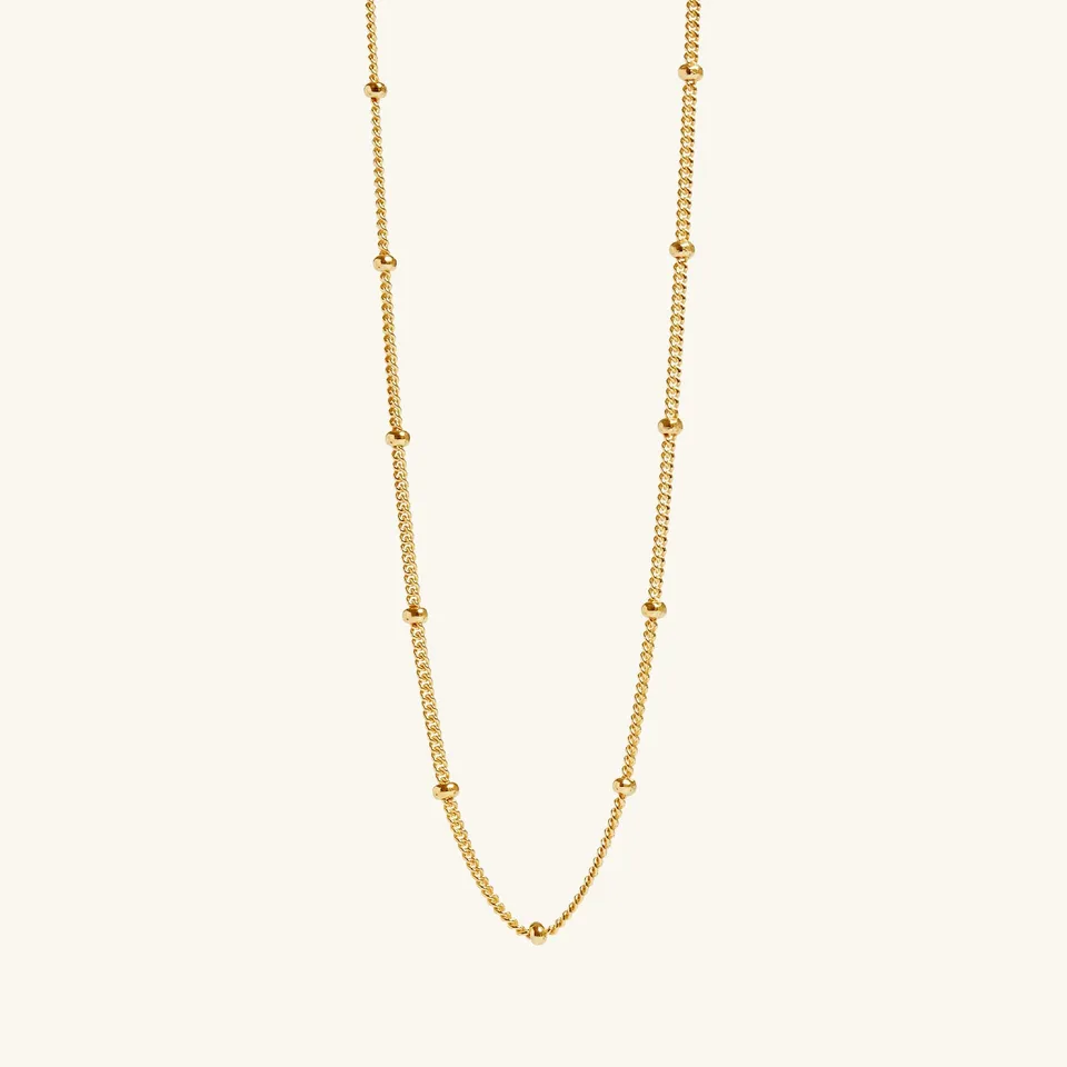 Muru Jewellery Bead Chain kaulakoru kulta 45 cm