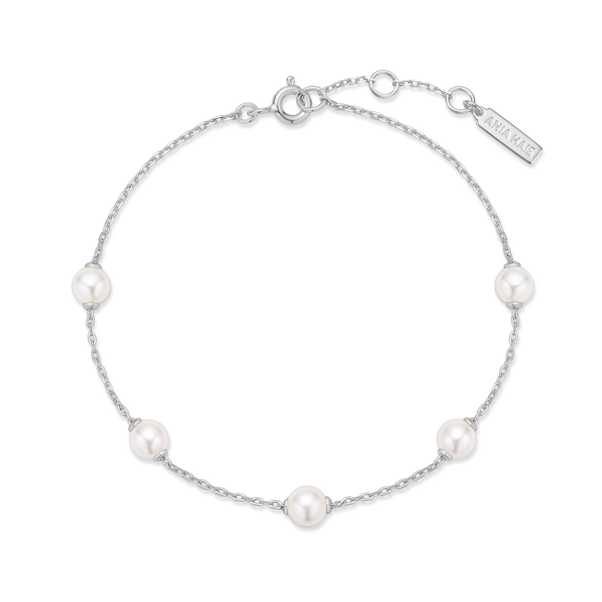Ania Haie Miss Dainty Shell Pearl rannekoru hopea helmi