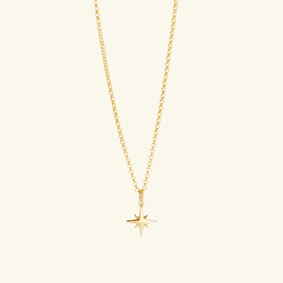 Muru Tiny Star kaulakoru kulta 40-45 cm säädettävä