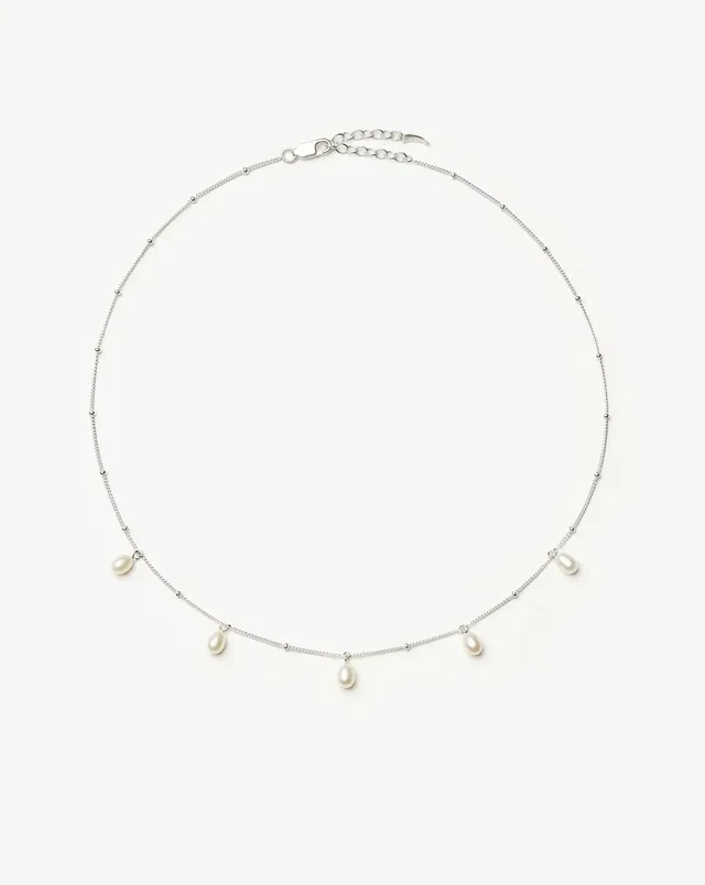 Missoma Baya Baroque Chain Choker kaulakoru helmi