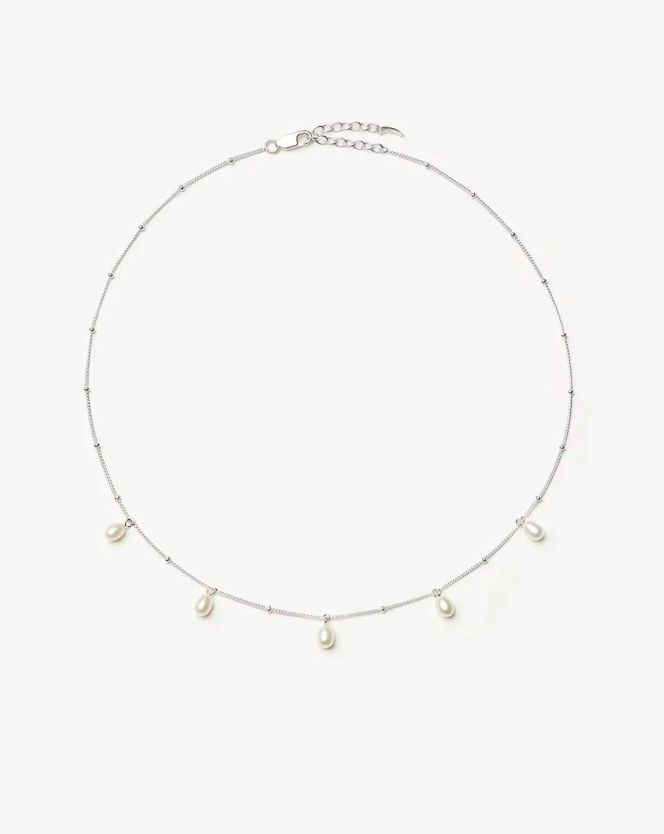 Missoma Baya Baroque Chain Choker kaulakoru helmi