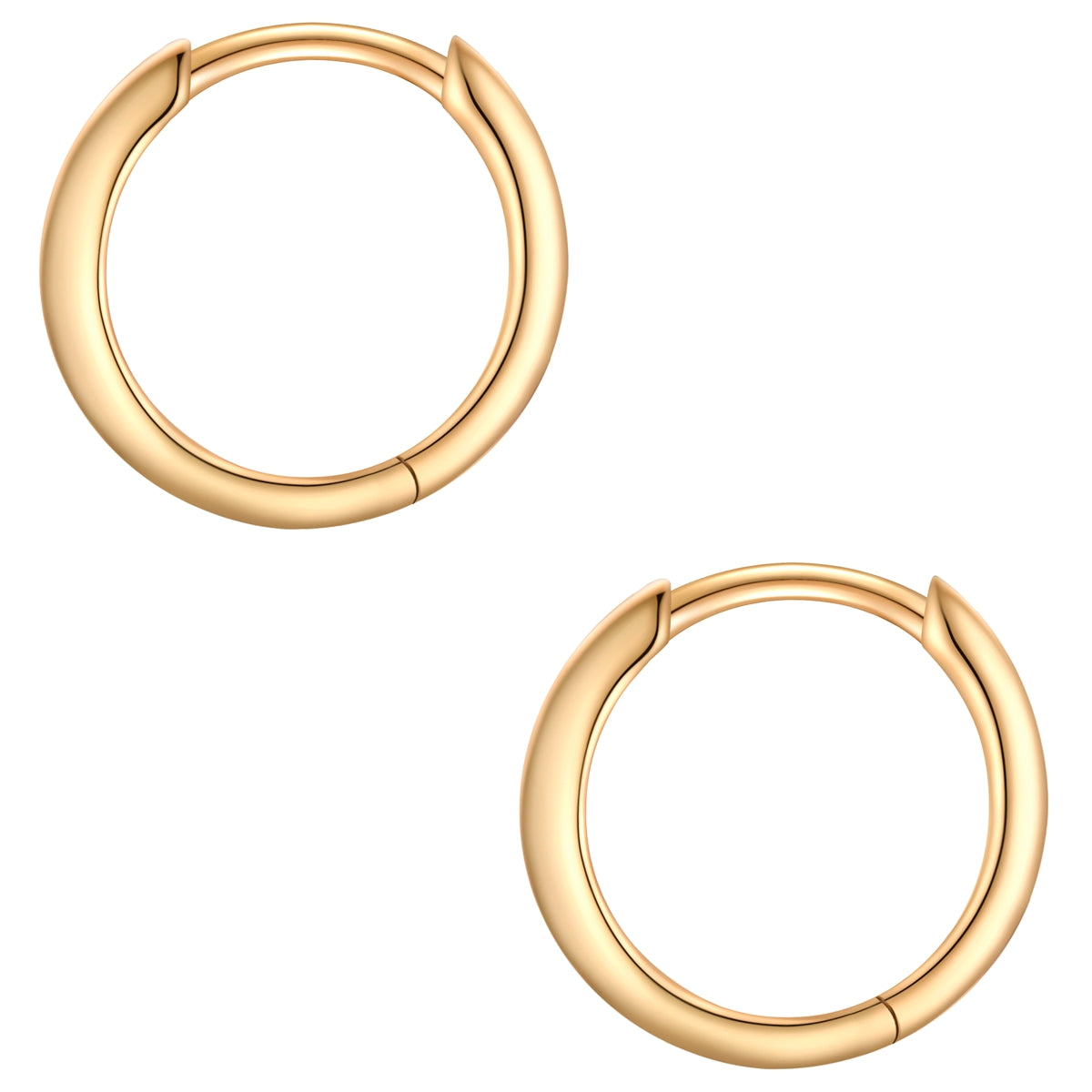 Glanzstücke München Basic rengaskorvakorut kulta 13,9 mm