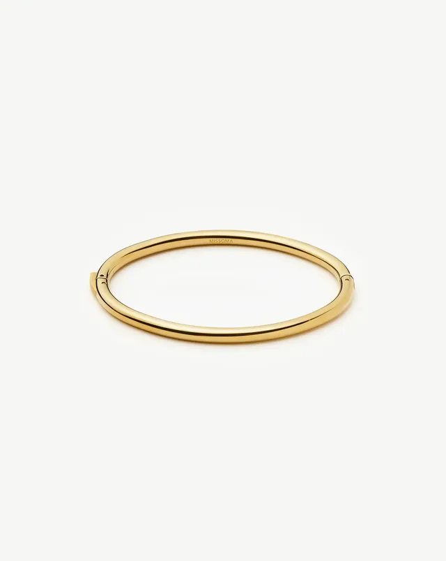 Missoma Classic Round rannerengas kulta 18k XS/S 15,3 cm