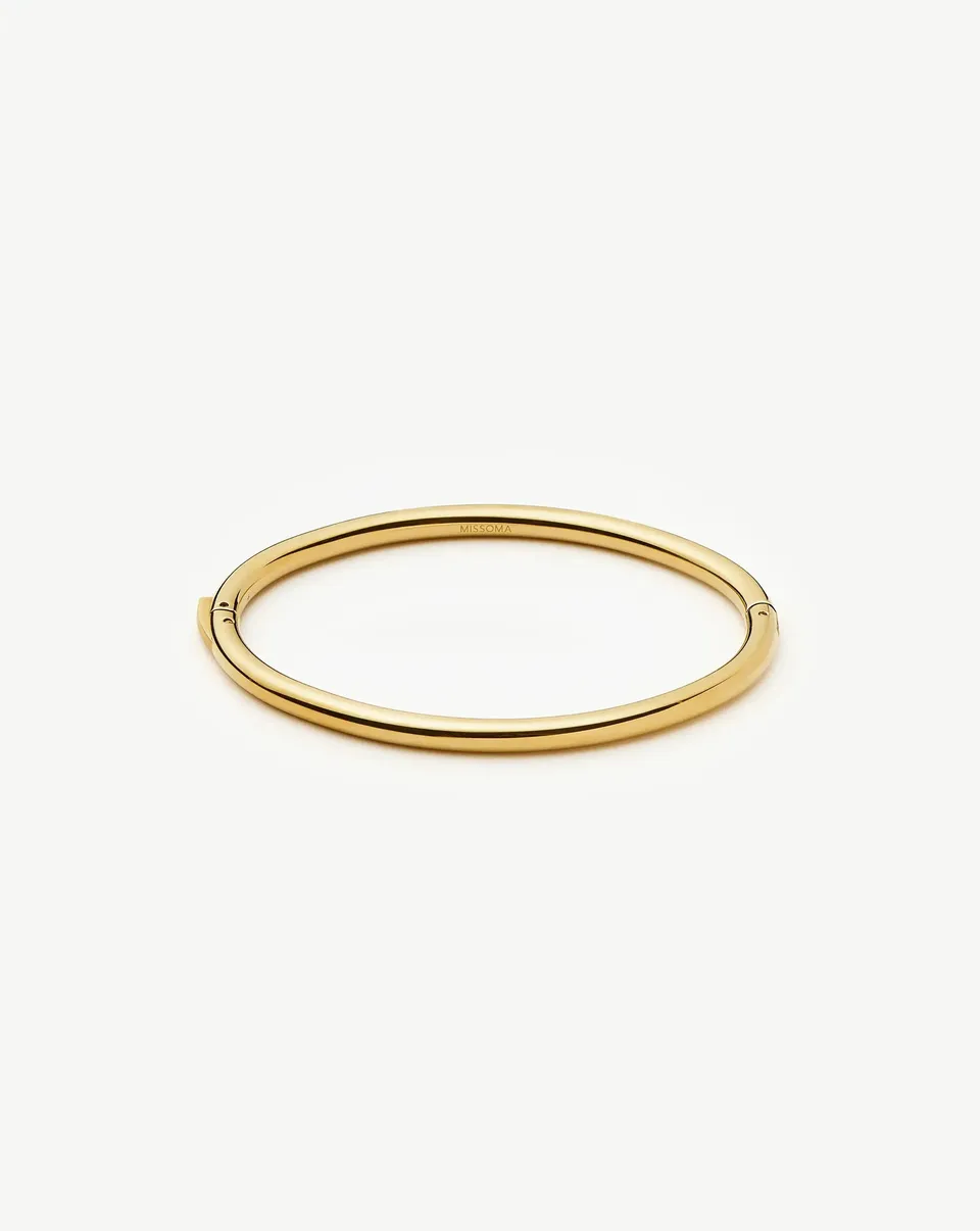 Missoma Classic Round rannerengas kulta 18k XS/S 15,3 cm