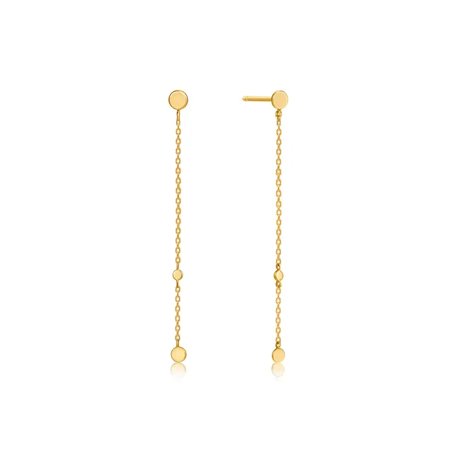 Ania Haie 14kt Gold Disc Drop korvakorut kulta