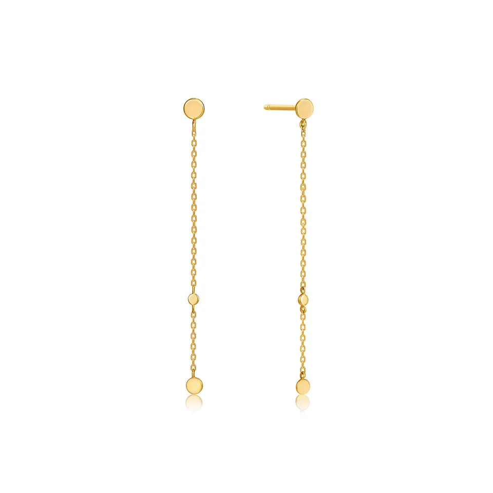 Ania Haie 14kt Gold Disc Drop korvakorut kulta