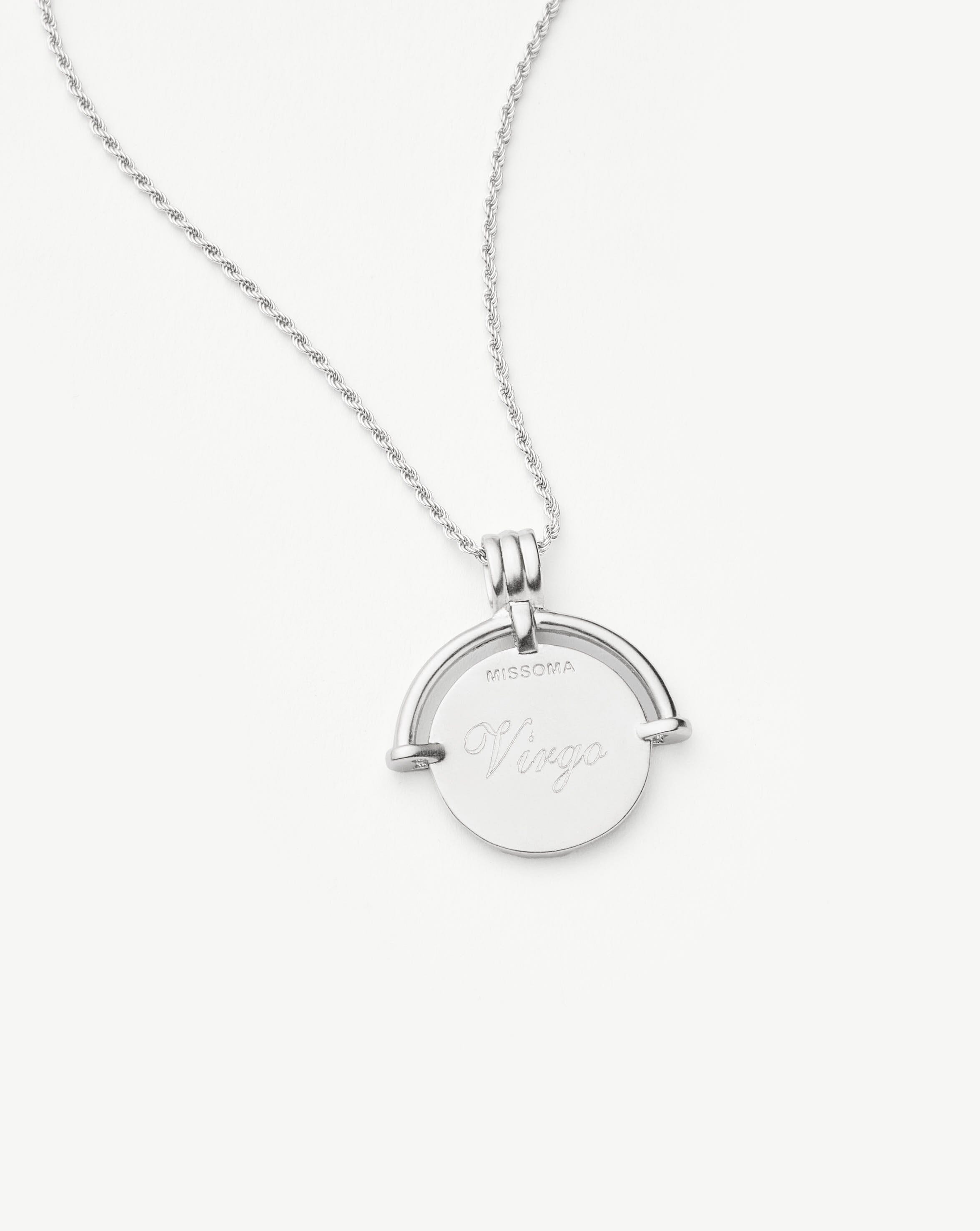 Missoma Lucy Williams Roman Arc Coin kaulakoru hopea M