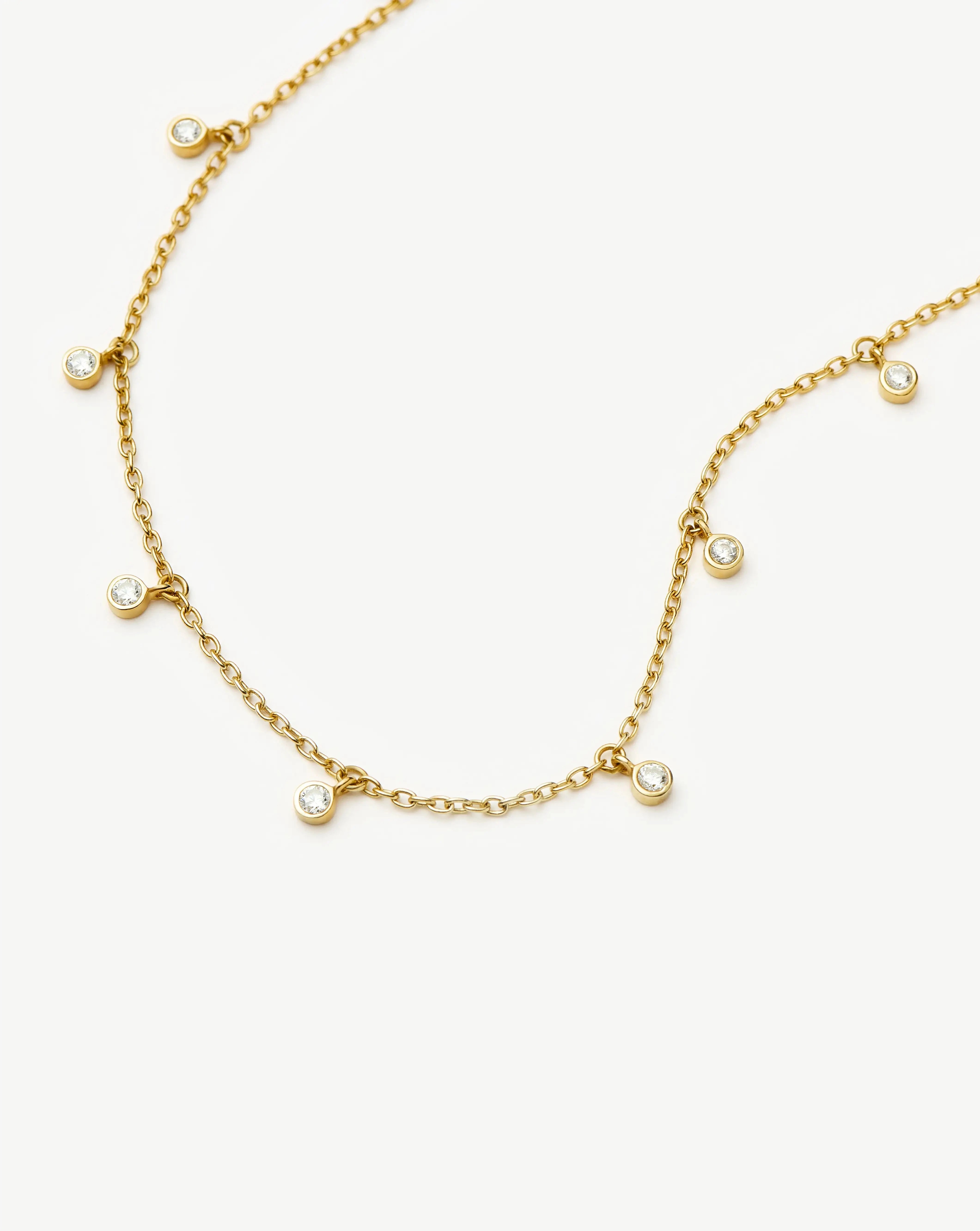 MISSOMA Interstellar Drop choker kaulakoru kultavermeil