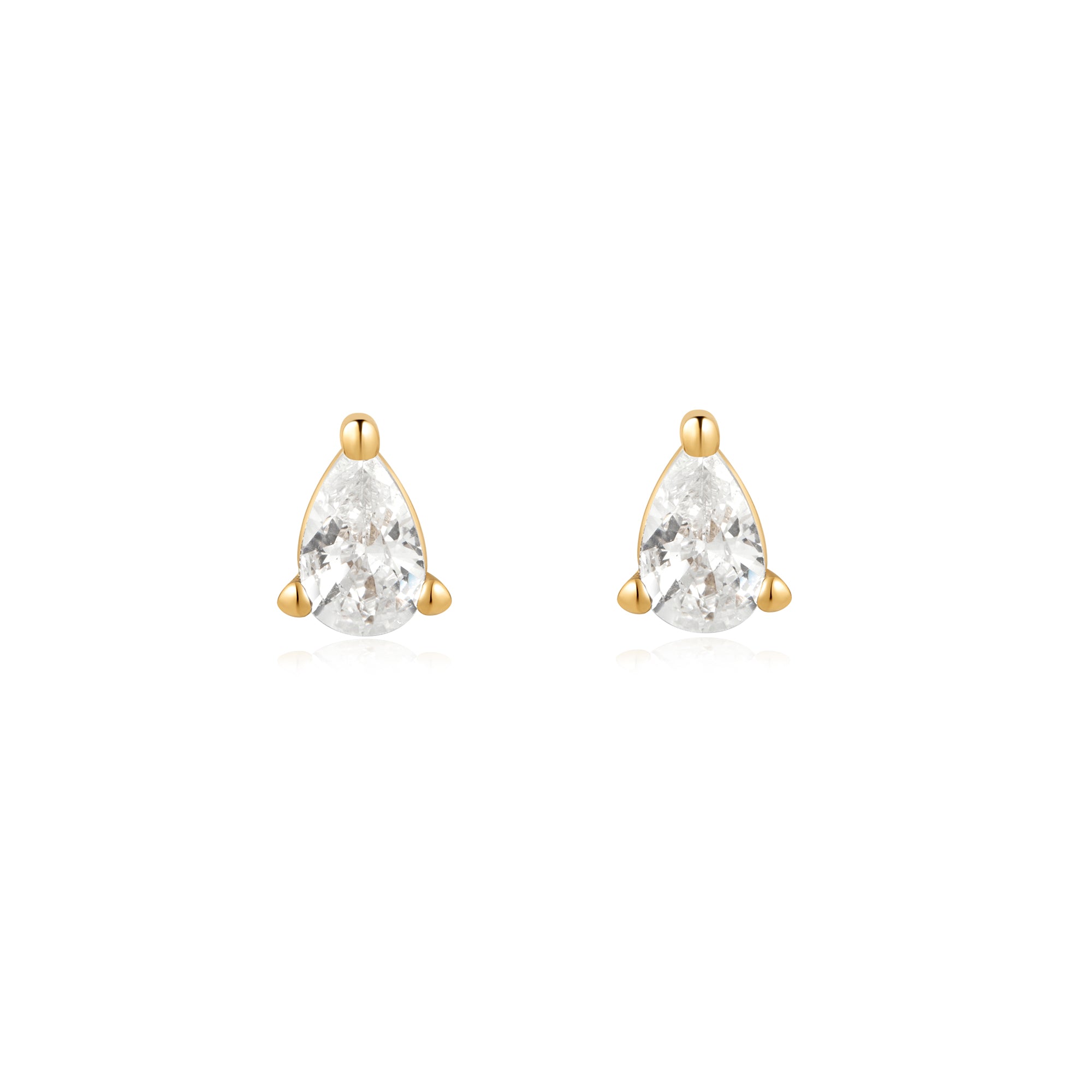Ania Haie Miss Twinkle Gold Pear nappikorvakorut kulta pisara
