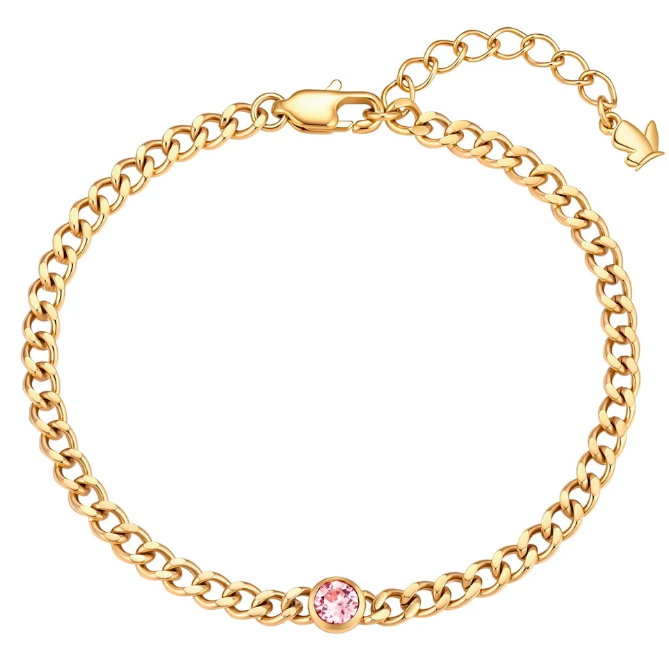 Glanzstücke München Birthstones lokakuu rannekoru kulta