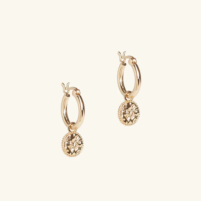 Muru Jewellery Sun Hoops korvakorut kulta