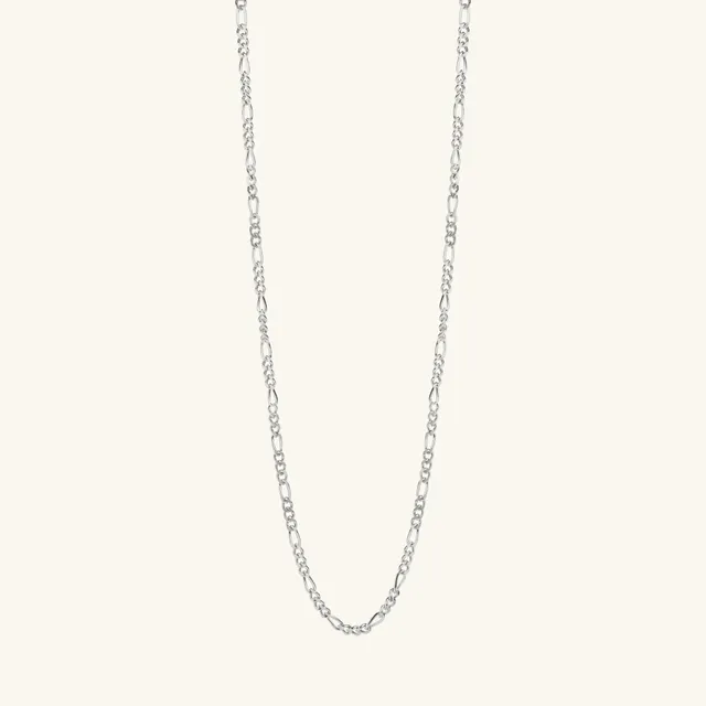 Muru Jewellery Figaro kaulaketju hopea 45 cm
