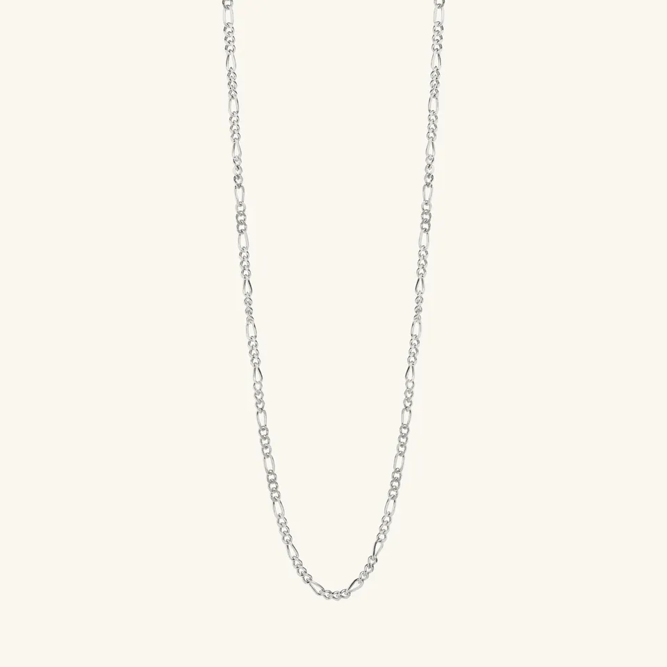 Muru Jewellery Figaro kaulaketju hopea 45 cm
