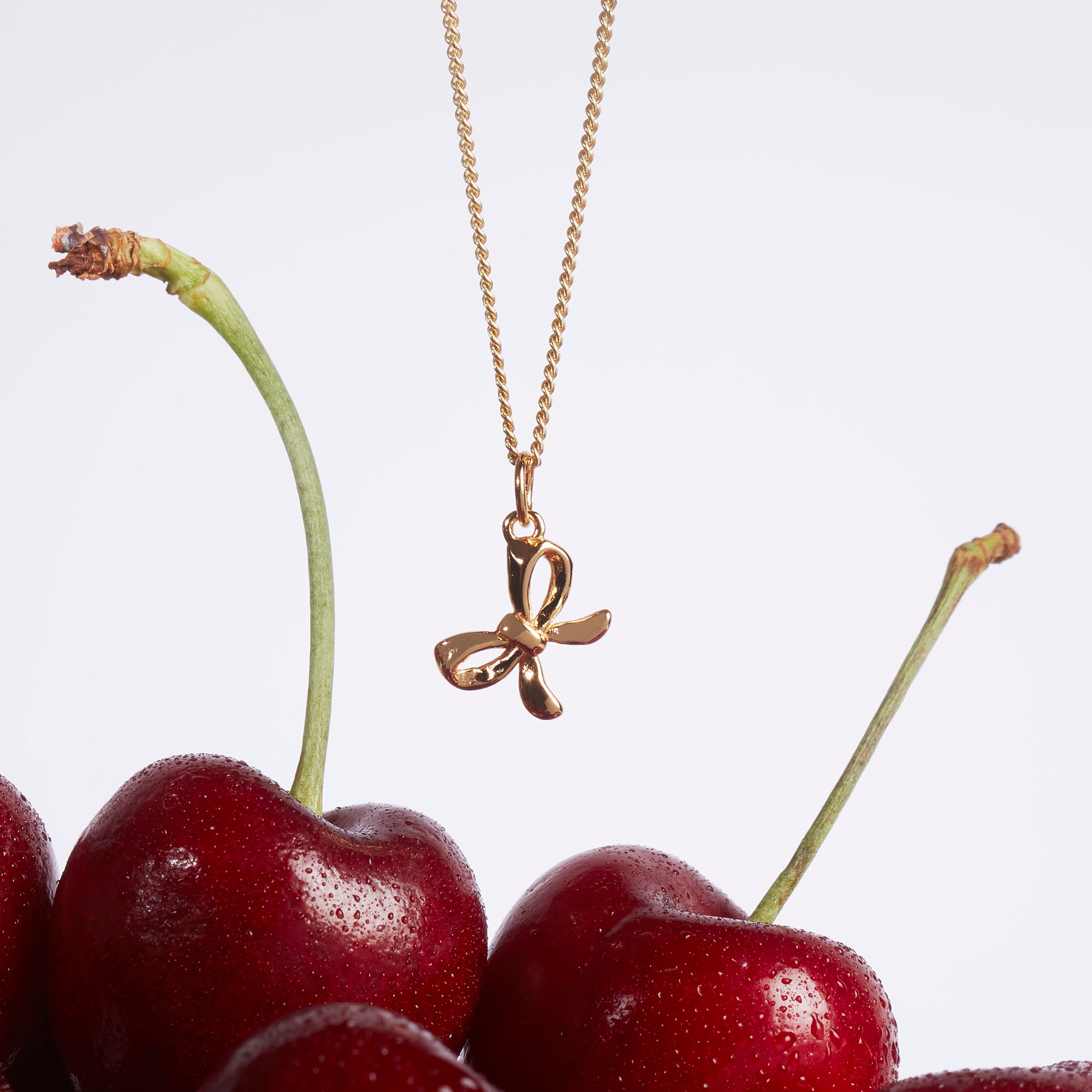 Muru Jewellery Bow kaulakoru kulta 18" rusetti