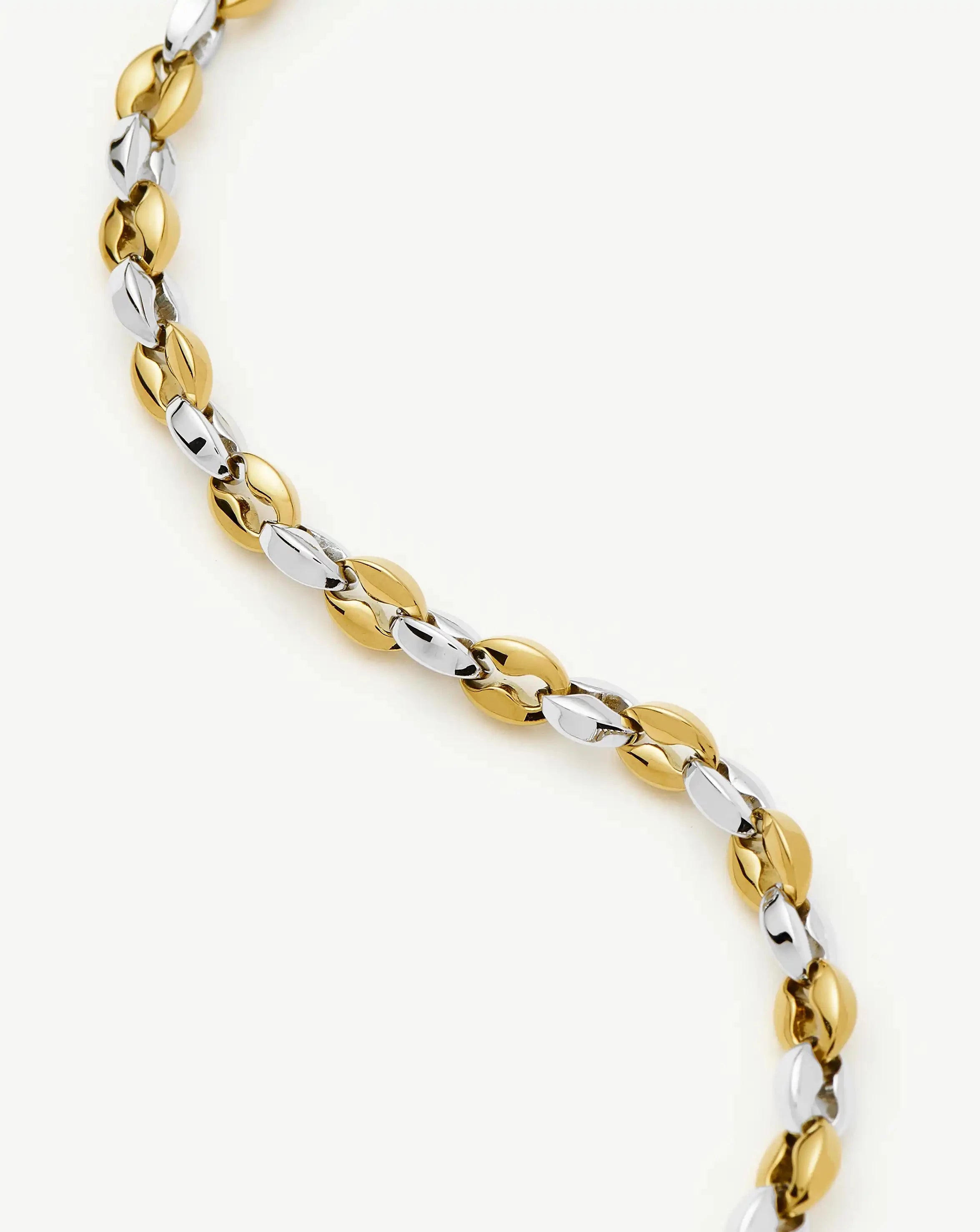 MISSOMA Mariner Short Chain kaulakoru kullattu vedenkestävä
