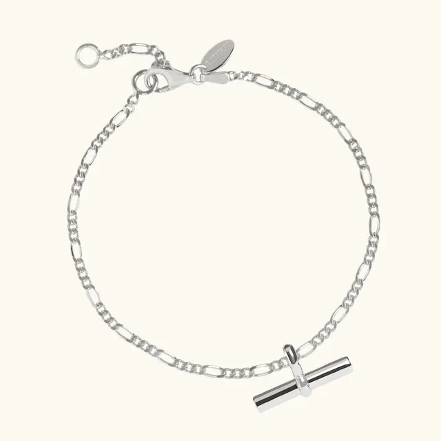 Muru Jewellery Balance T-Bar rannekoru hopea tasapaino