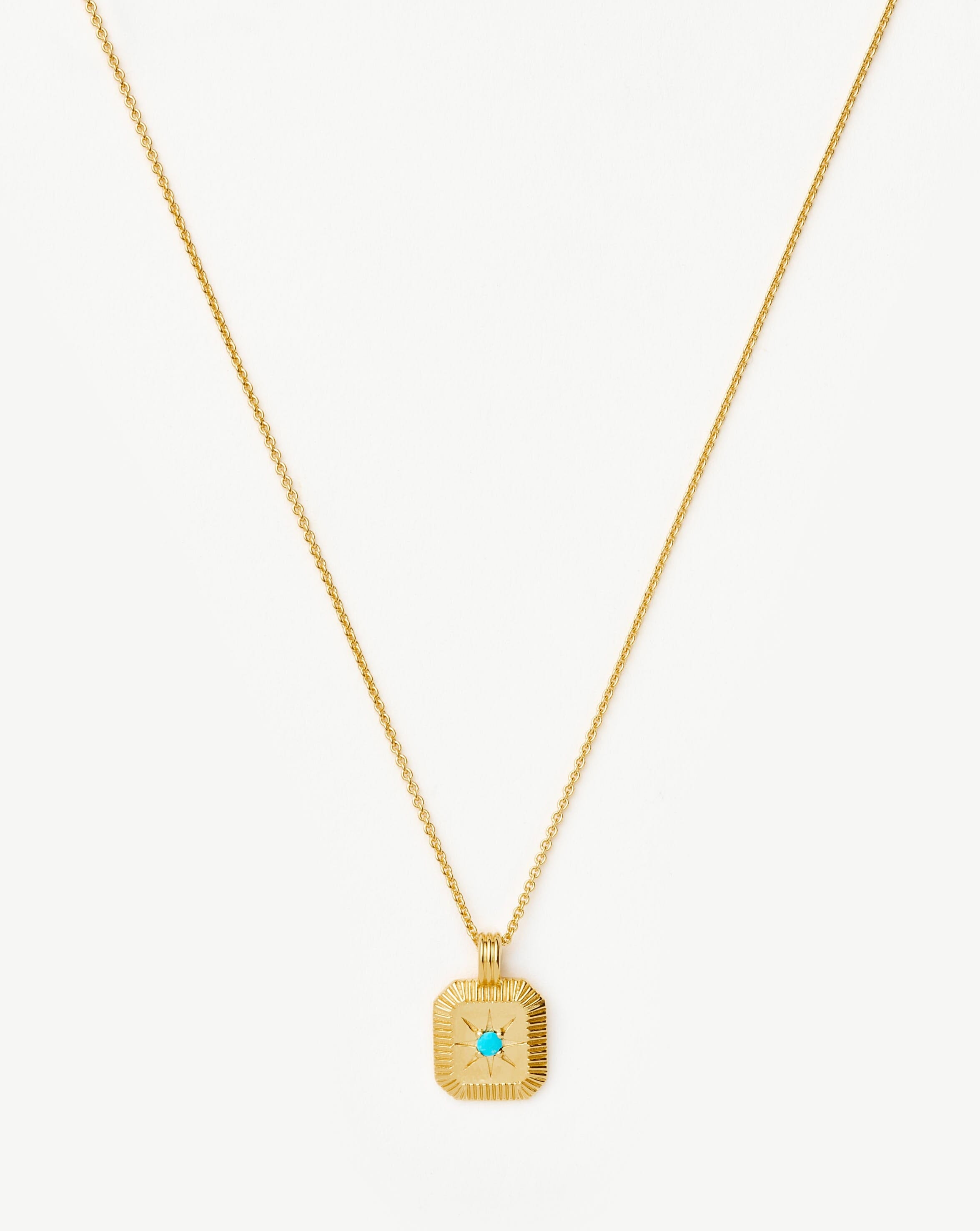 MISSOMA December Birthstone kaulakoru kulta turkoosi