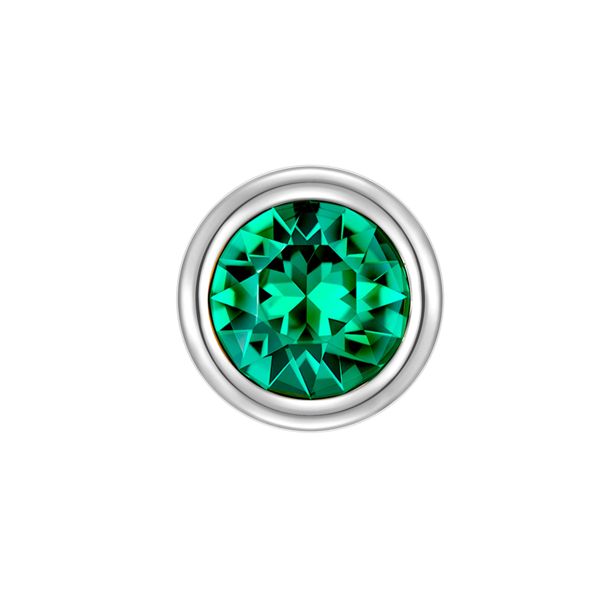Glanzstücke München Birthstone piercing toukokuu vihreä