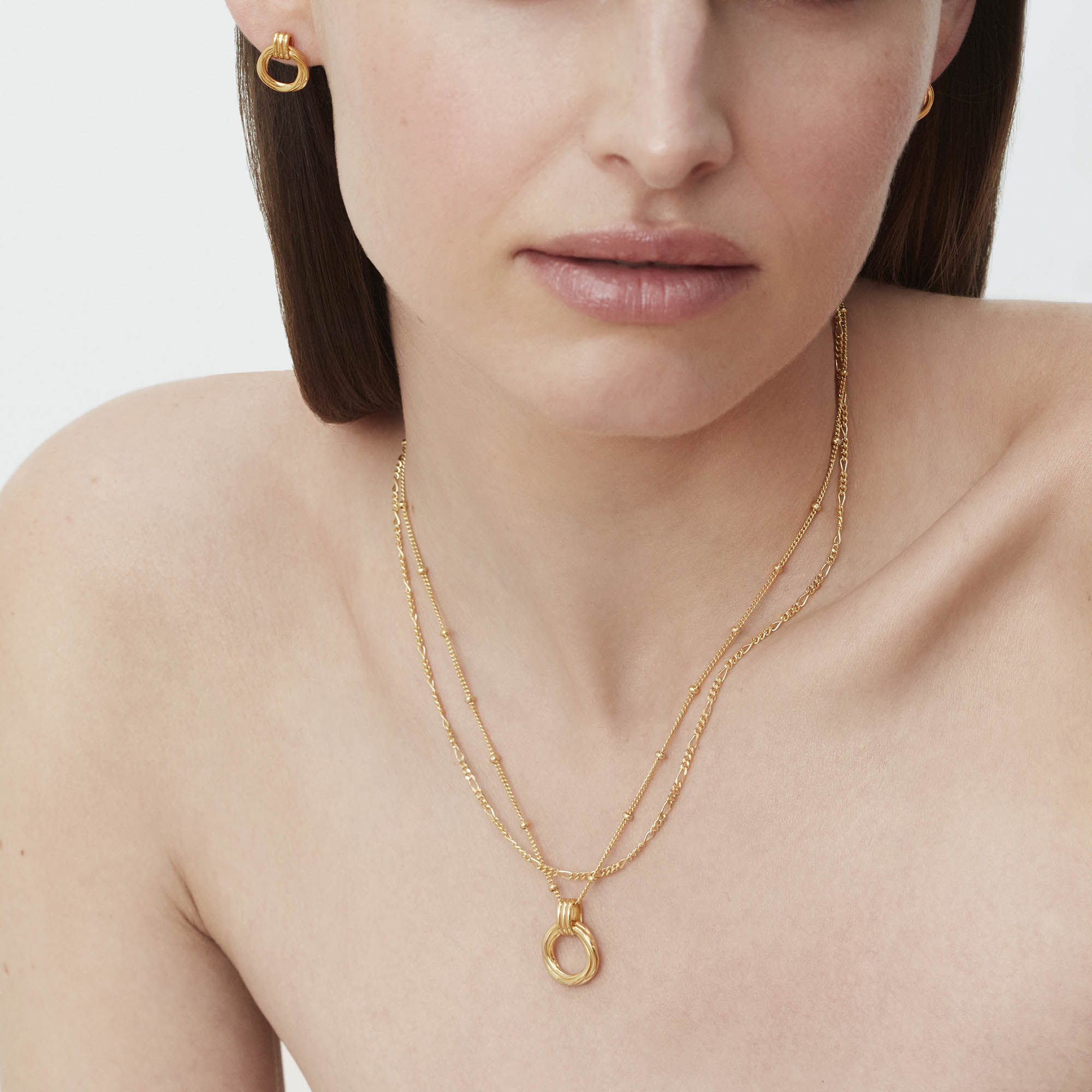 Muru Jewellery Karma kaulakoru hopea helmiketju