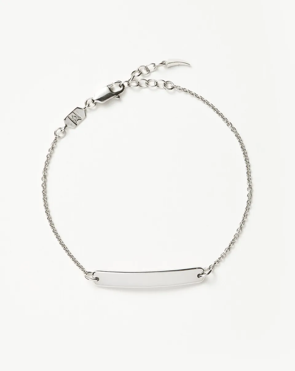MISSOMA Bar Chain rannekoru hopea kaiverrettava S/M
