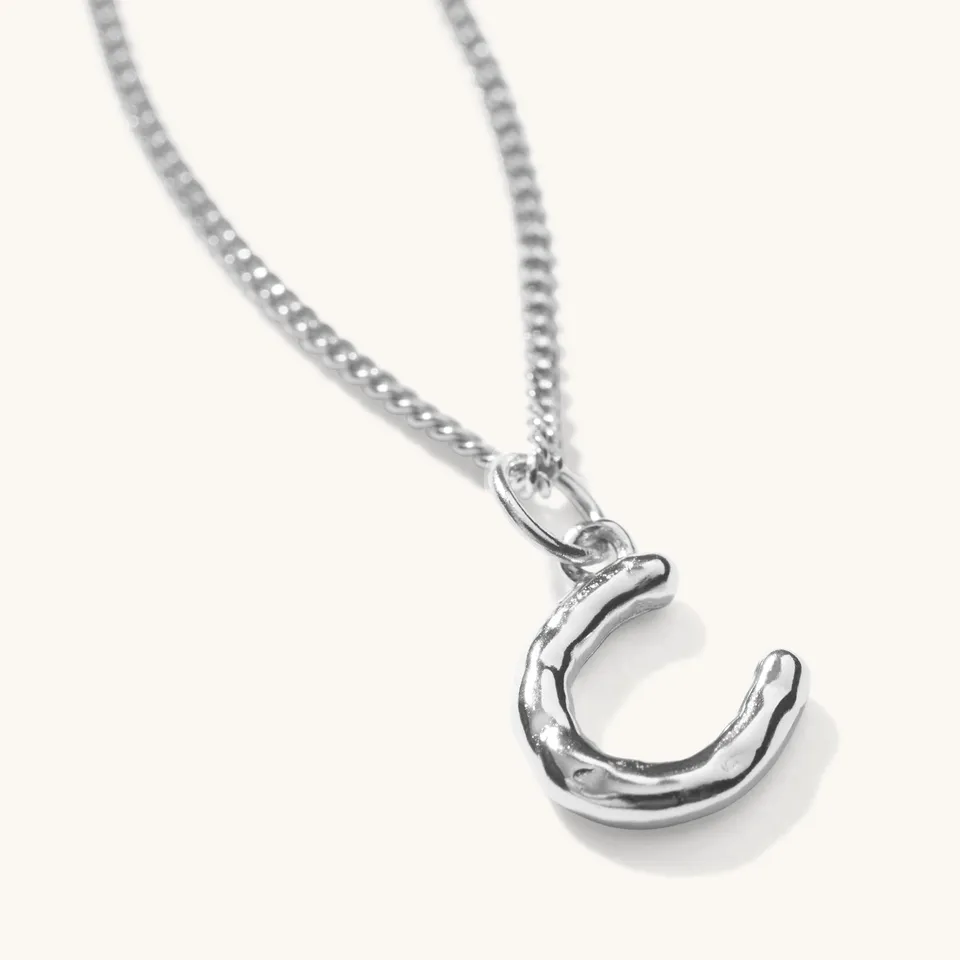 Muru Jewellery Horseshoe kaulakoru hopea onnenkenkä