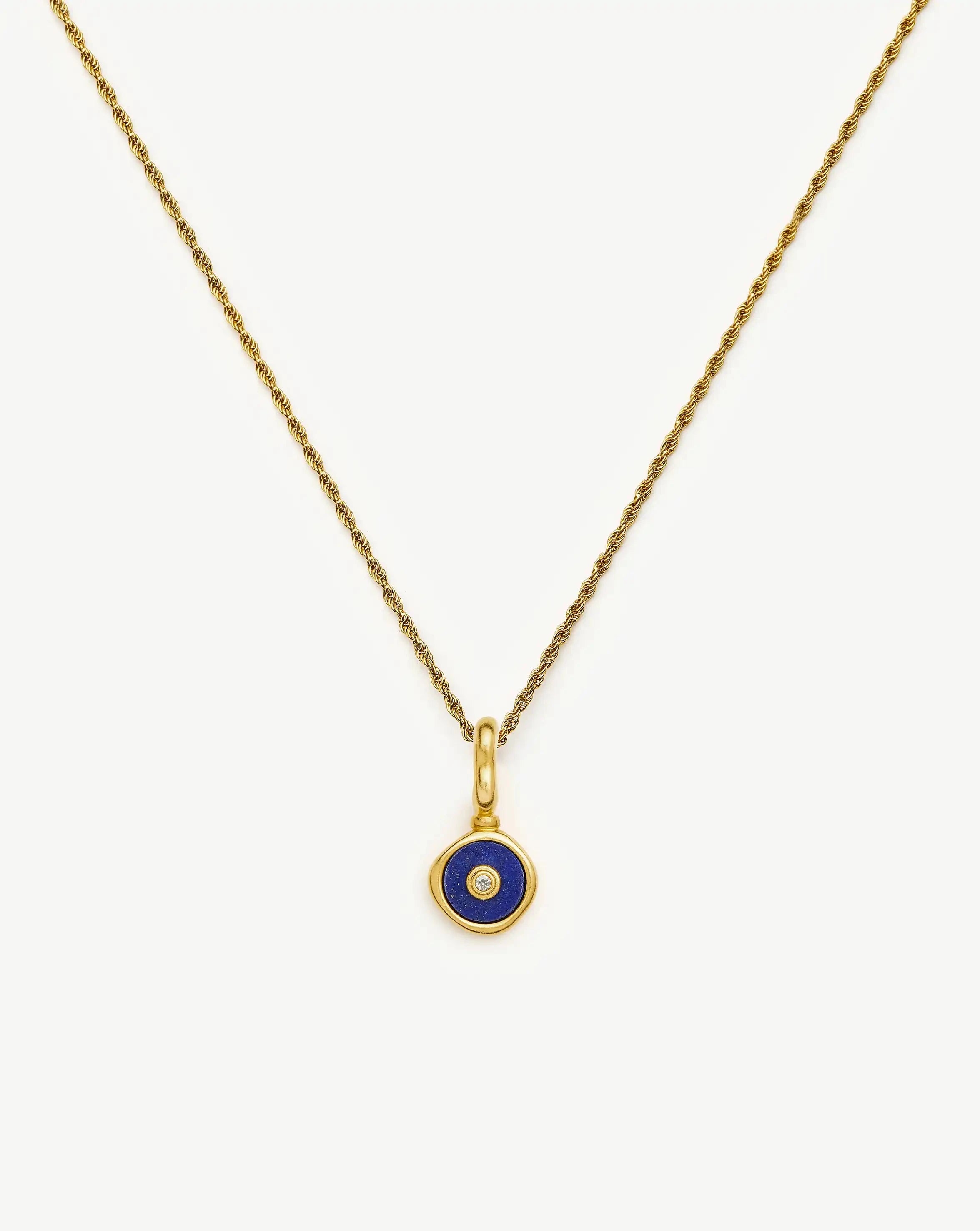 MISSOMA Harris Reed Protective Eye charm-riipus kullattu lapis