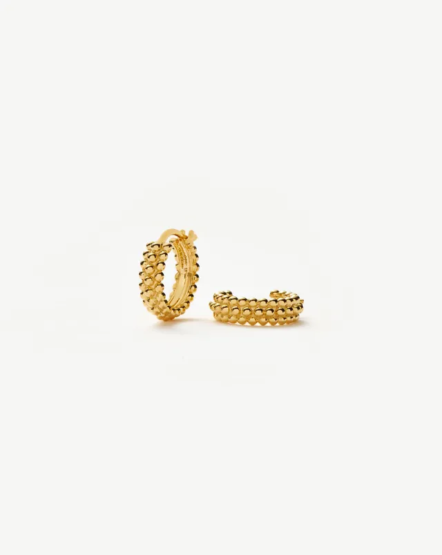 Missoma Mini Baya korvarenkaat gold vermeil 13 mm