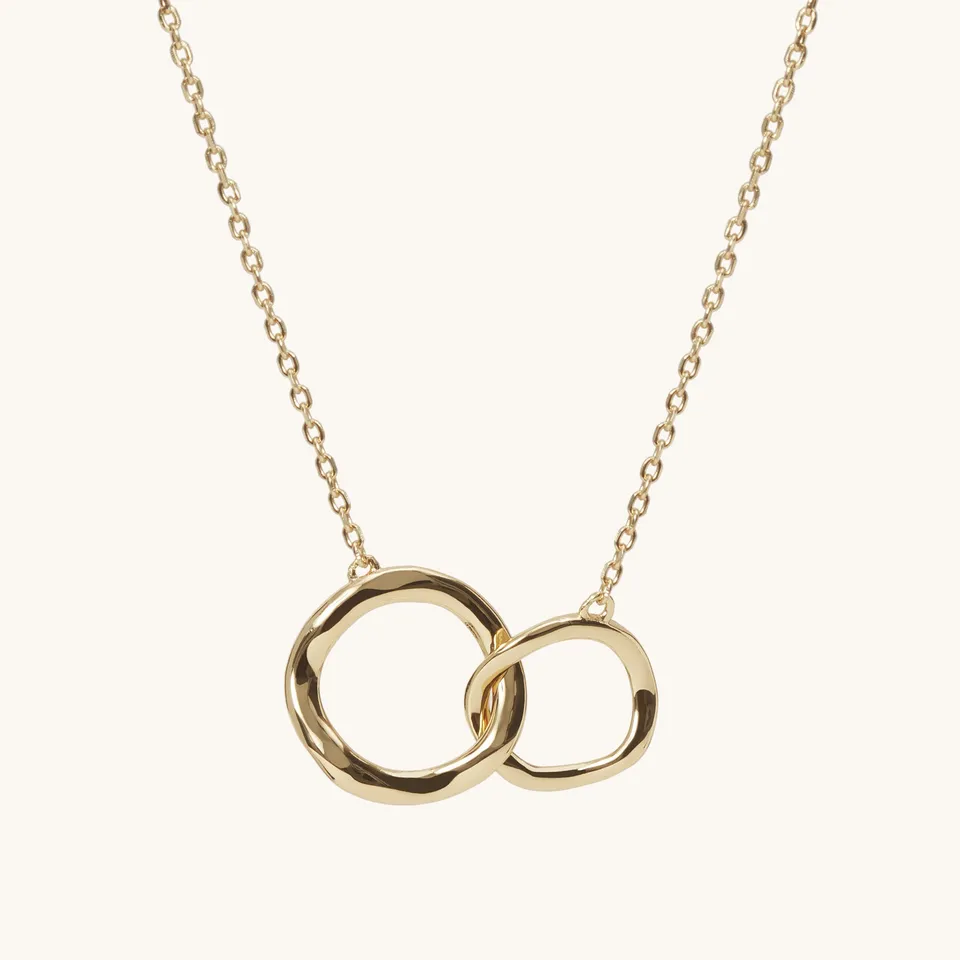 Muru Jewellery Connected kaulakoru kulta kullanvärinen