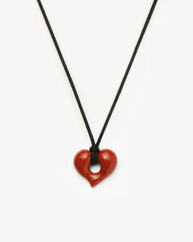 MISSOMA Molten Heart Jasper kaulakoru punainen jaspis 102cm