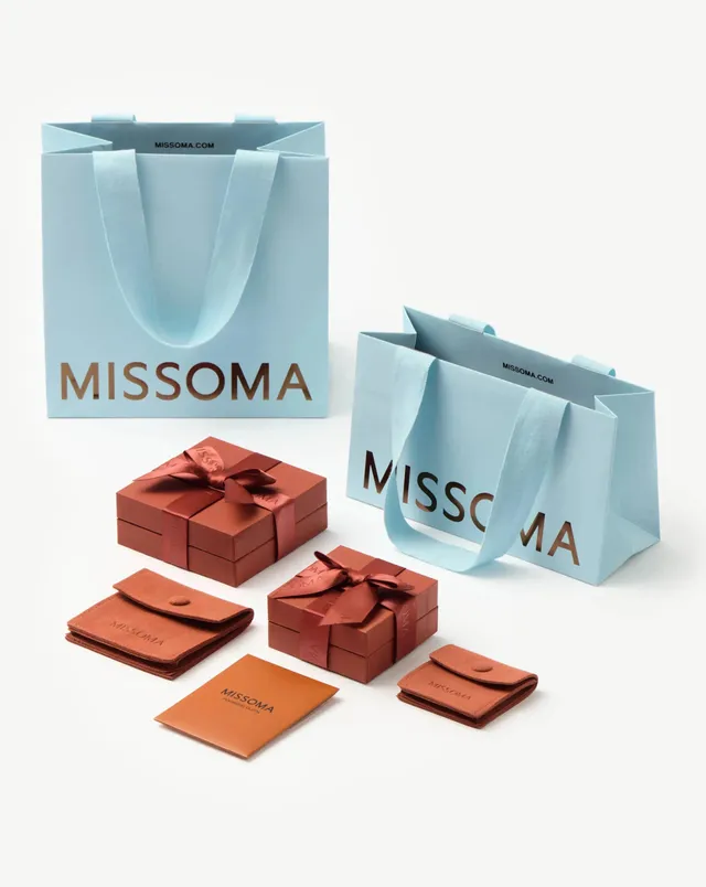 Missoma Signature lahjapakkaus korulle nauha