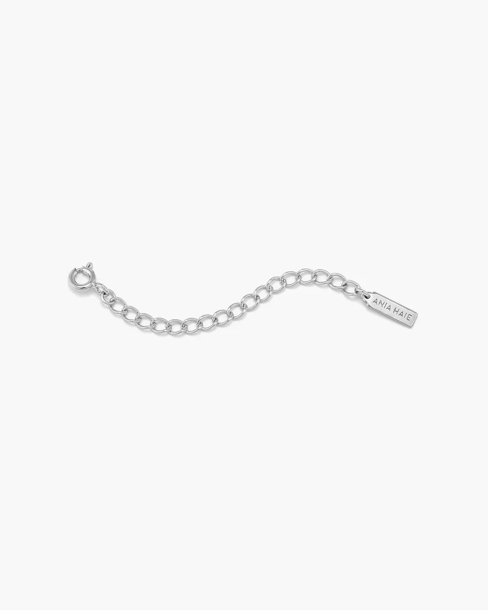 Ania Haie Extender jatkoketju hopea 5 cm