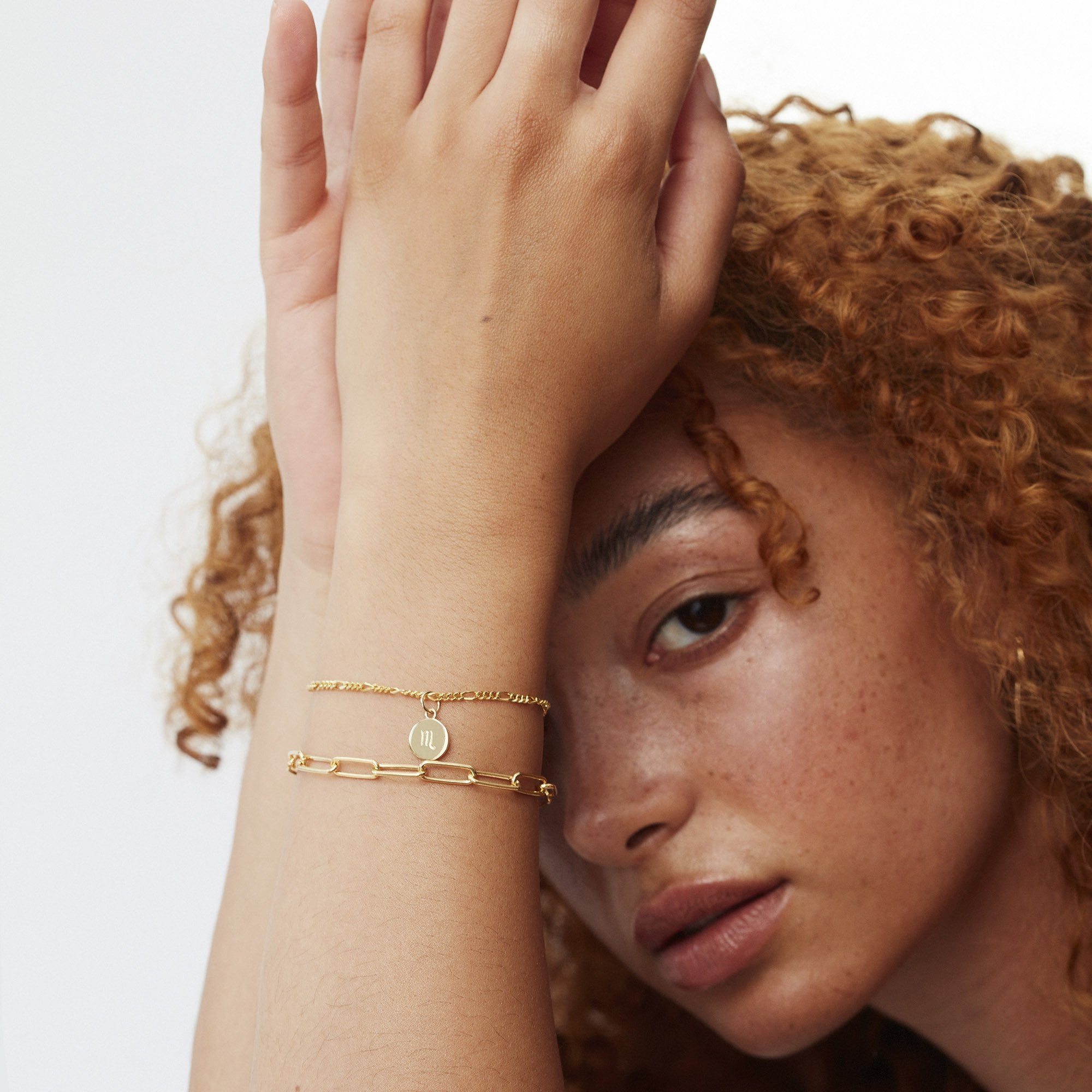 Muru Jewellery Zodiac rannekoru kulta figaroketju horoskooppi