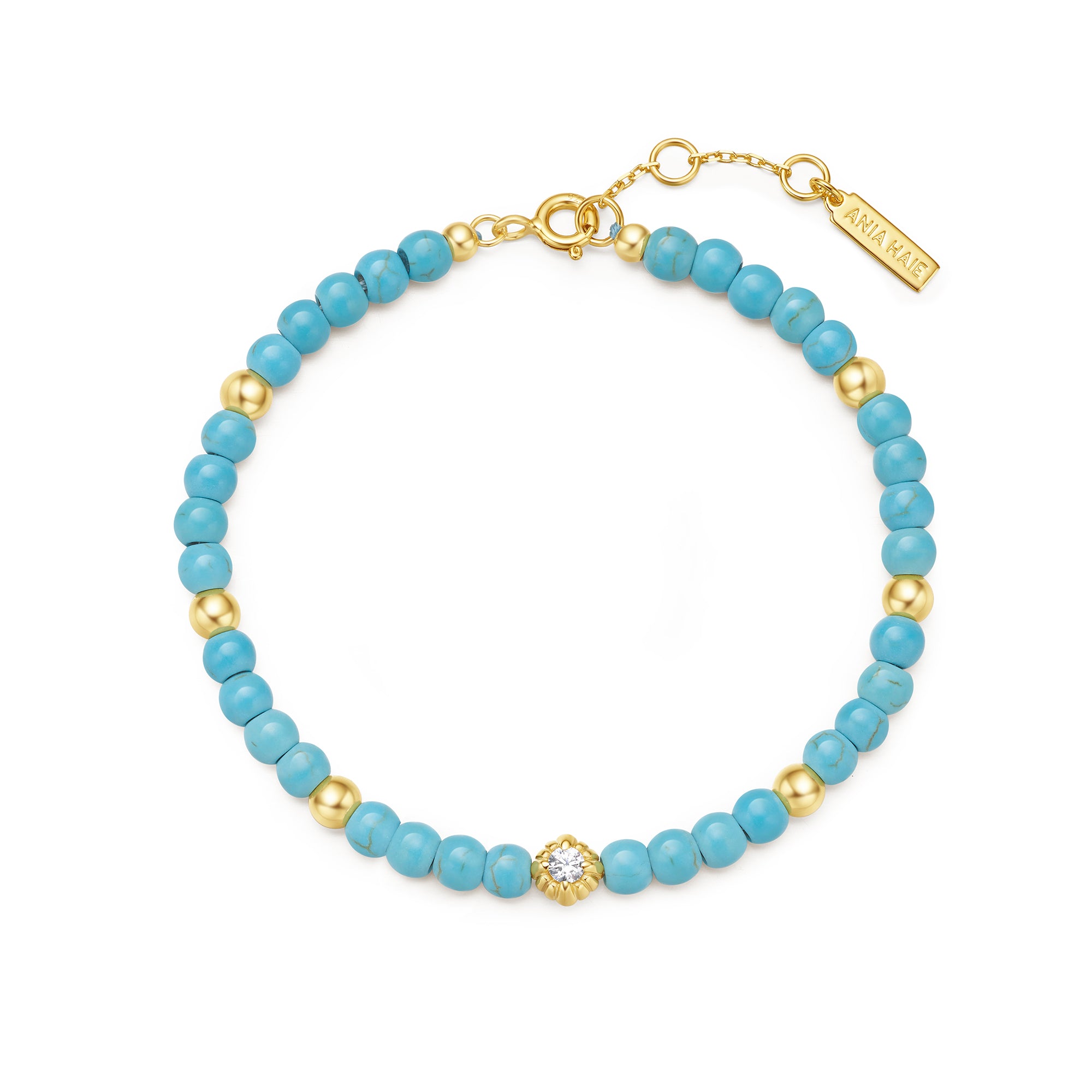 Ania Haie Chill Voyager Lab Created Turquoise rannekoru kulta